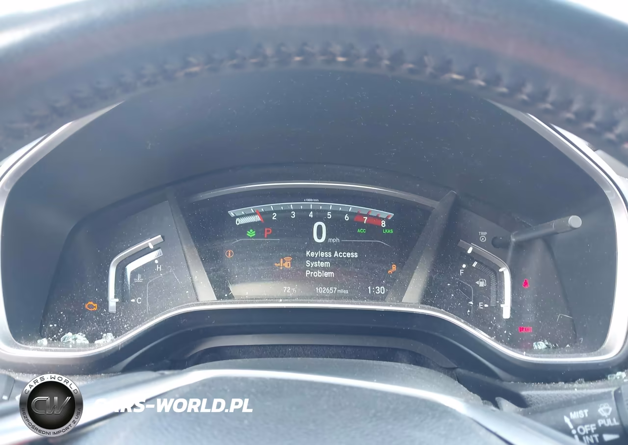 2017 Honda Cr-V Ex-L-Ex-L Navi VIN:5J6RW2H82HL019407 - 7