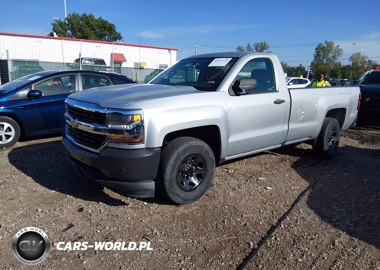 2016 Chevrolet Silverado 1500 Wt VIN:1GCNCNEHXGZ192994 - 2