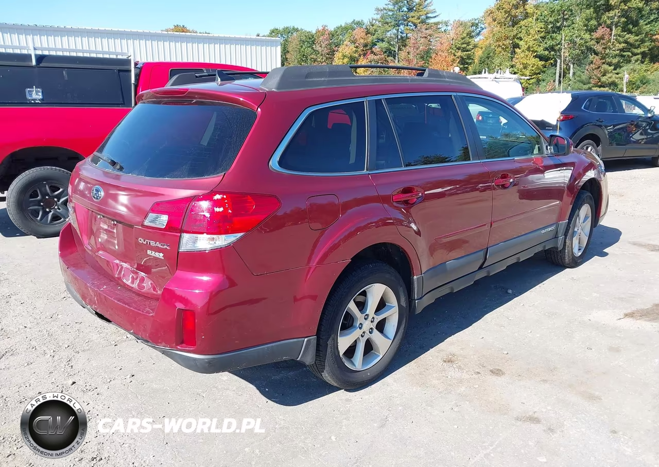 2013 Subaru Outback 2.5I Limited VIN:4S4BRBJC9D3267608 - 4