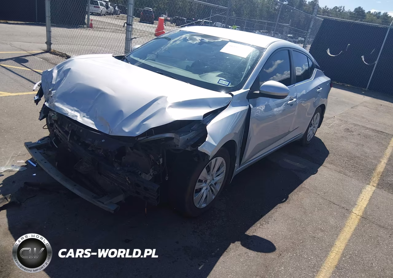 2021 Nissan Sentra S Xtronic Cvt VIN:3N1AB8BV9MY259526 - 2