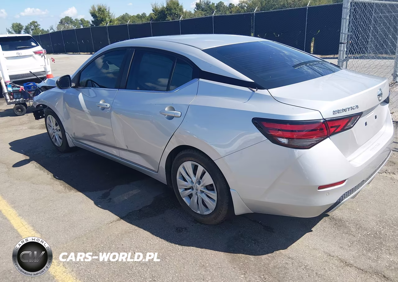 2021 Nissan Sentra S Xtronic Cvt VIN:3N1AB8BV9MY259526 - 3