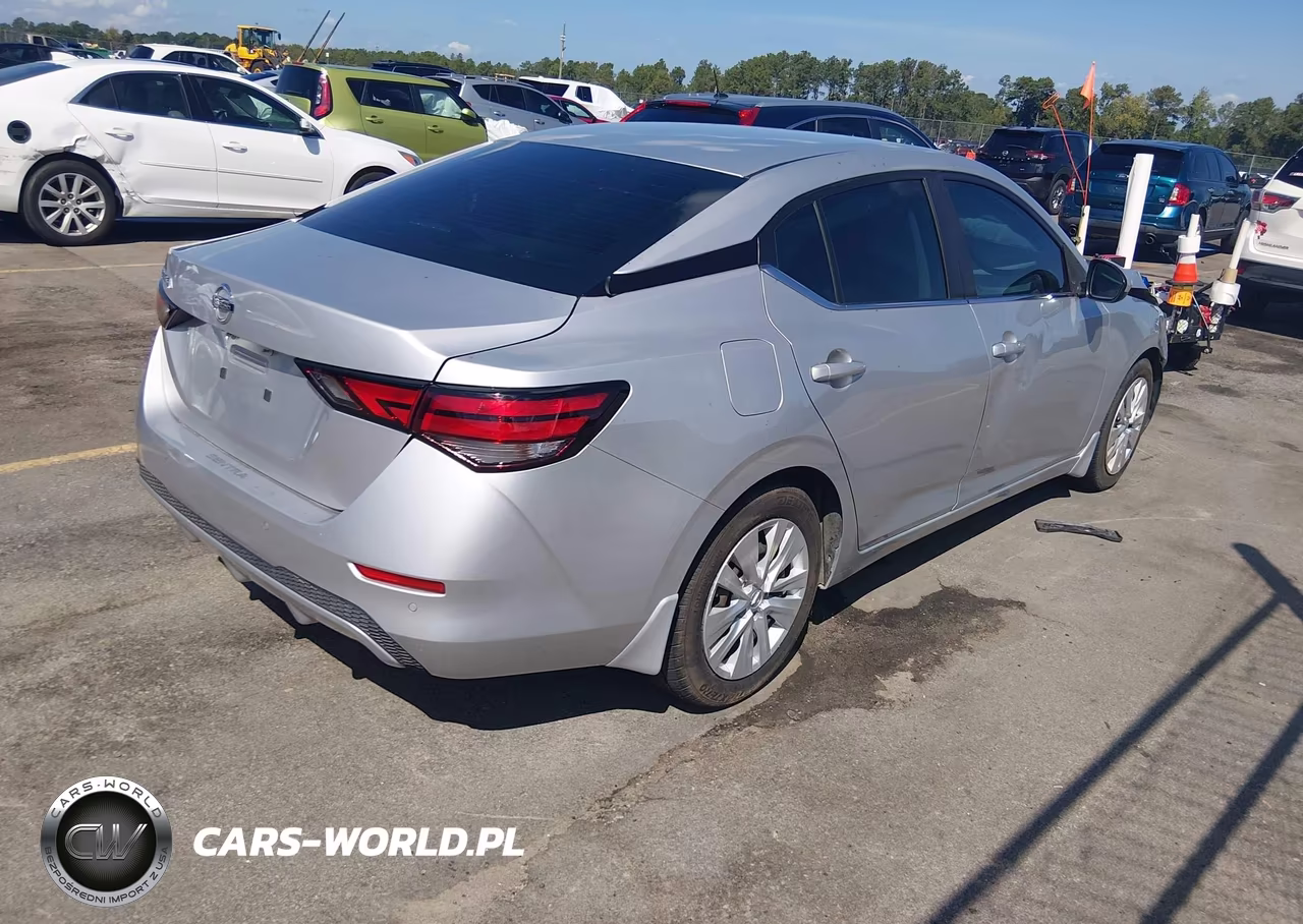 2021 Nissan Sentra S Xtronic Cvt VIN:3N1AB8BV9MY259526 - 4