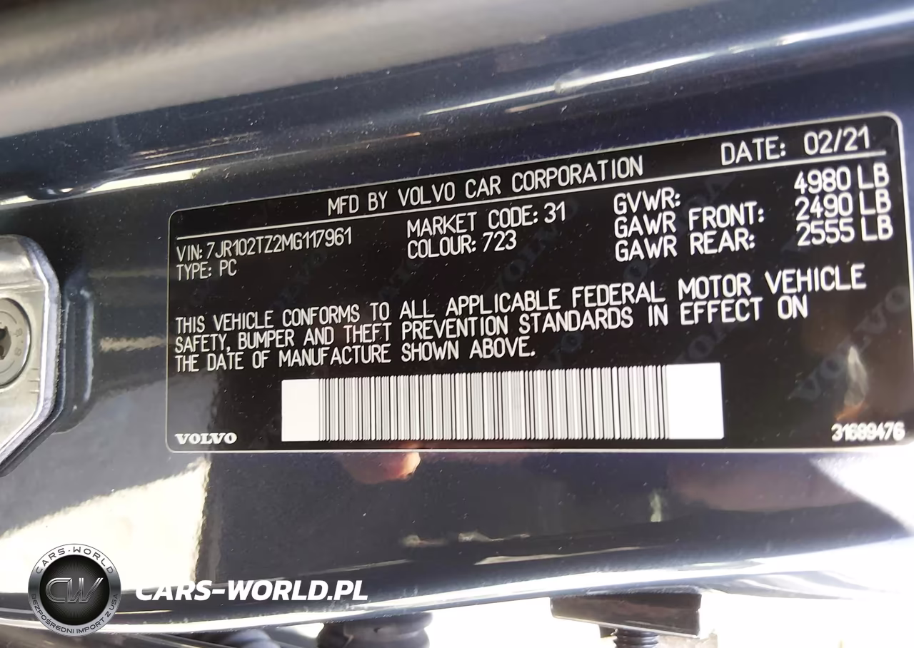 2021 Volvo S60 T5 Momentum VIN:7JR102TZ2MG117961 - 9