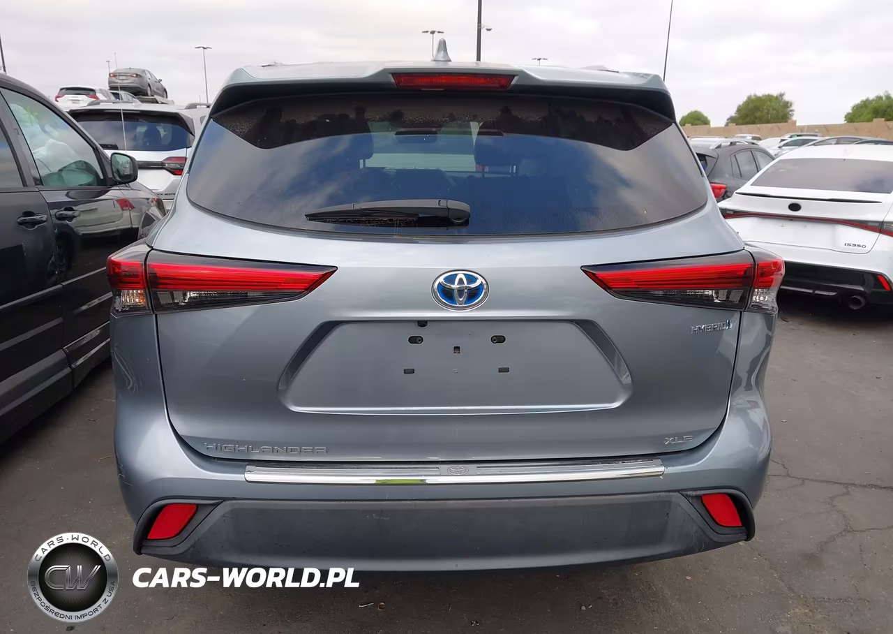 2021 Toyota Highlander Hybrid Xle VIN:5TDHARAH5MS011586 - 17