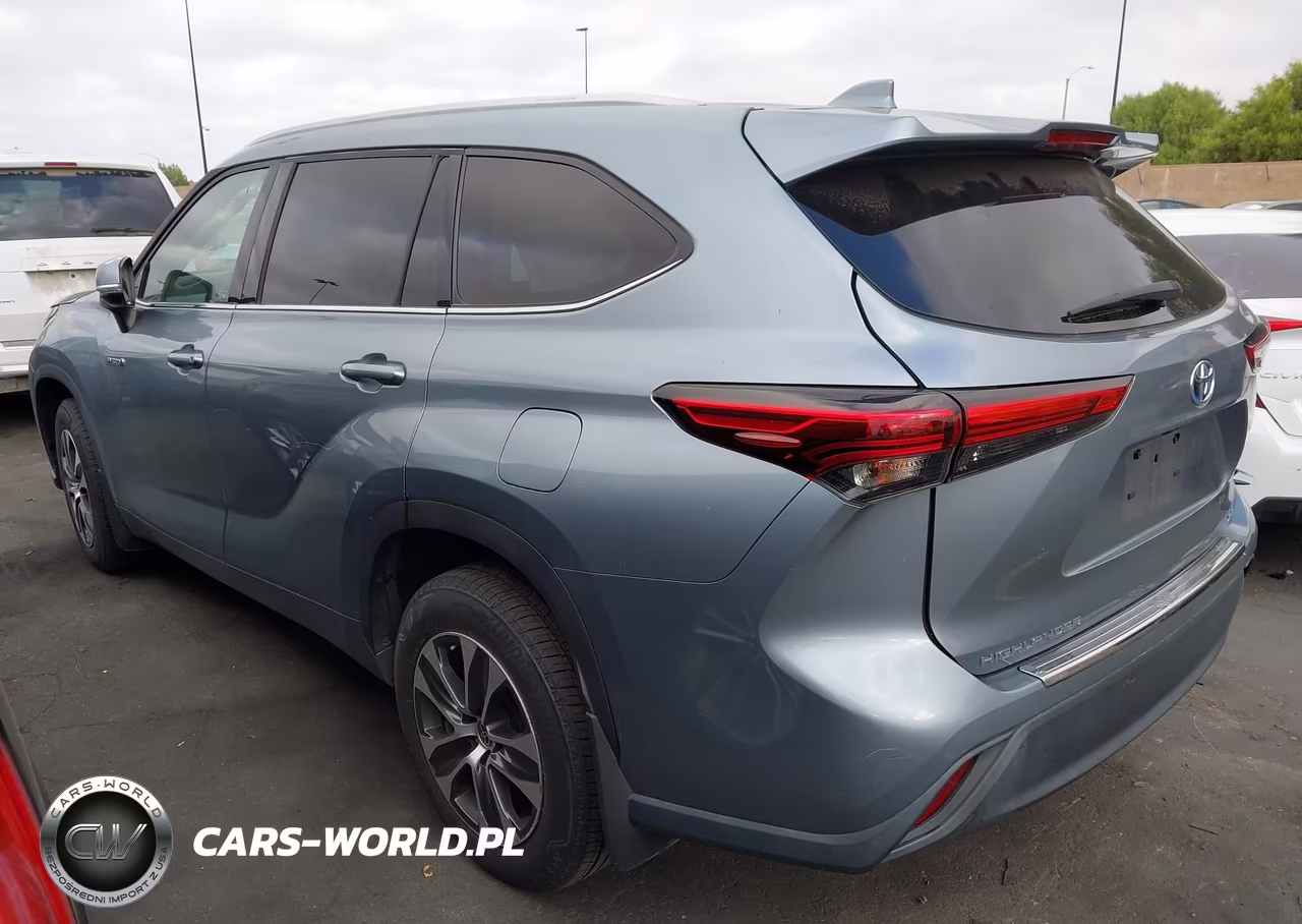 2021 Toyota Highlander Hybrid Xle VIN:5TDHARAH5MS011586 - 3