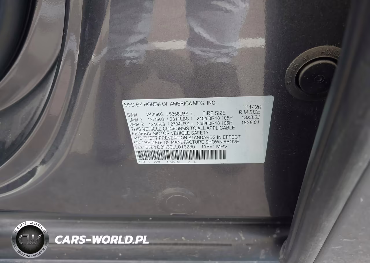 2020 Acura Mdx Standard VIN:5J8YD3H36LL016280 - 9