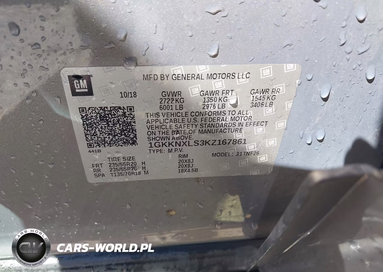 2019 GMC Acadia Denali VIN:1GKKNXLS3KZ167861 - 9