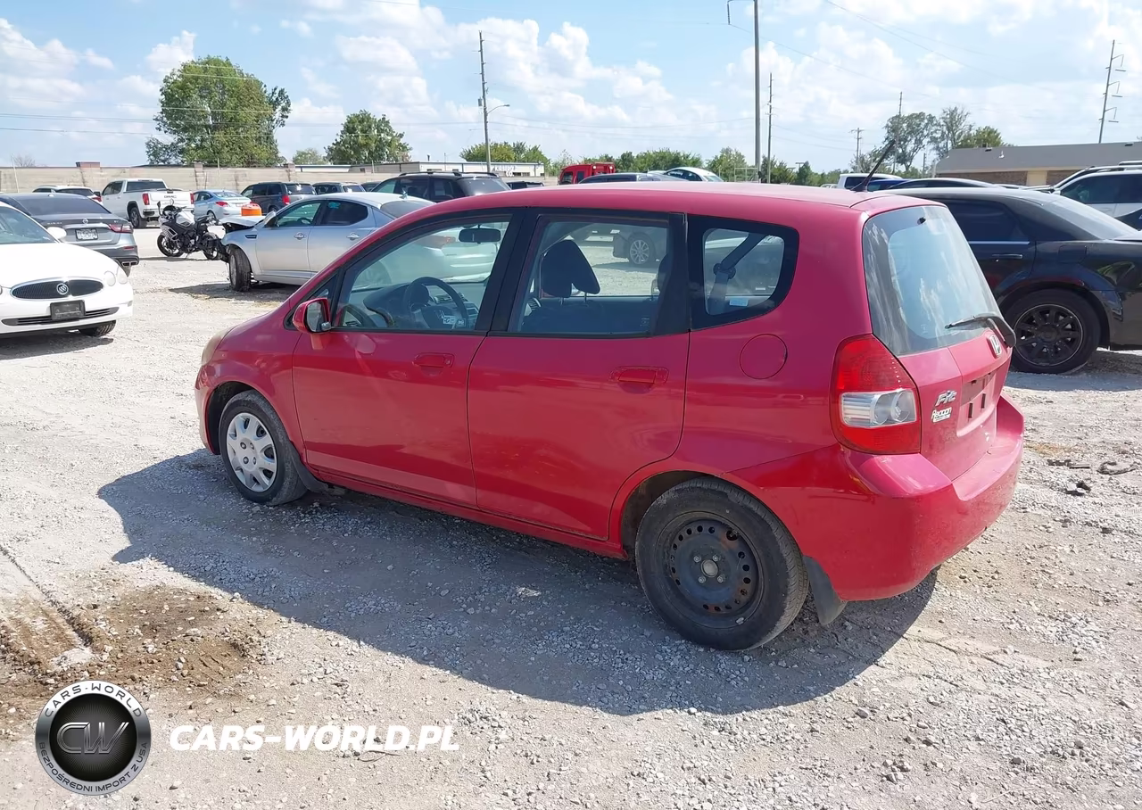 2008 Honda Fit VIN:JHMGD38408S067532 - 3