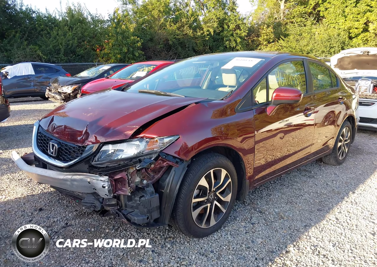 2014 Honda Civic Ex VIN:19XFB2F88EE034375 - 2