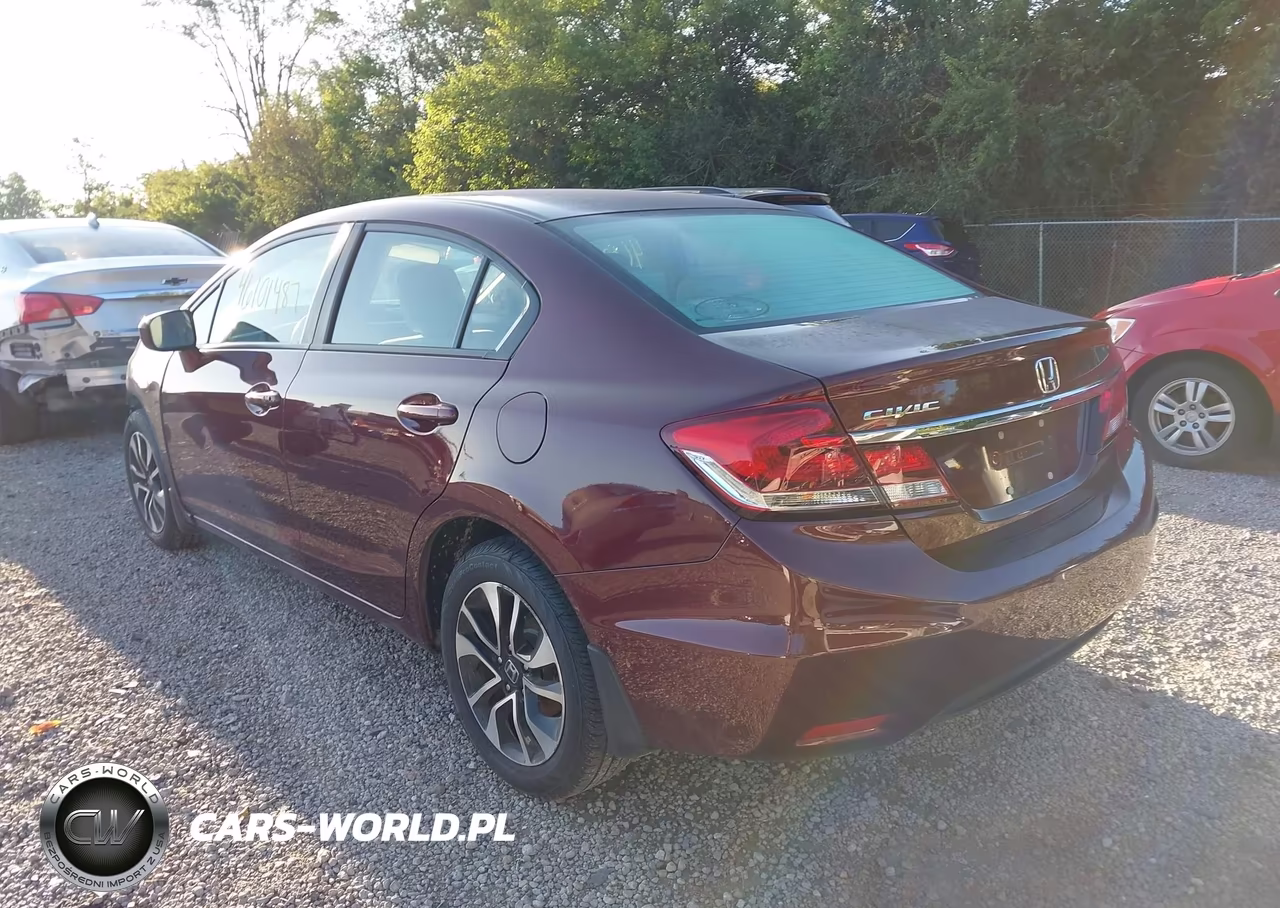 2014 Honda Civic Ex VIN:19XFB2F88EE034375 - 3