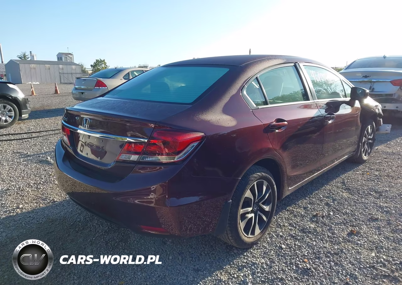 2014 Honda Civic Ex VIN:19XFB2F88EE034375 - 4