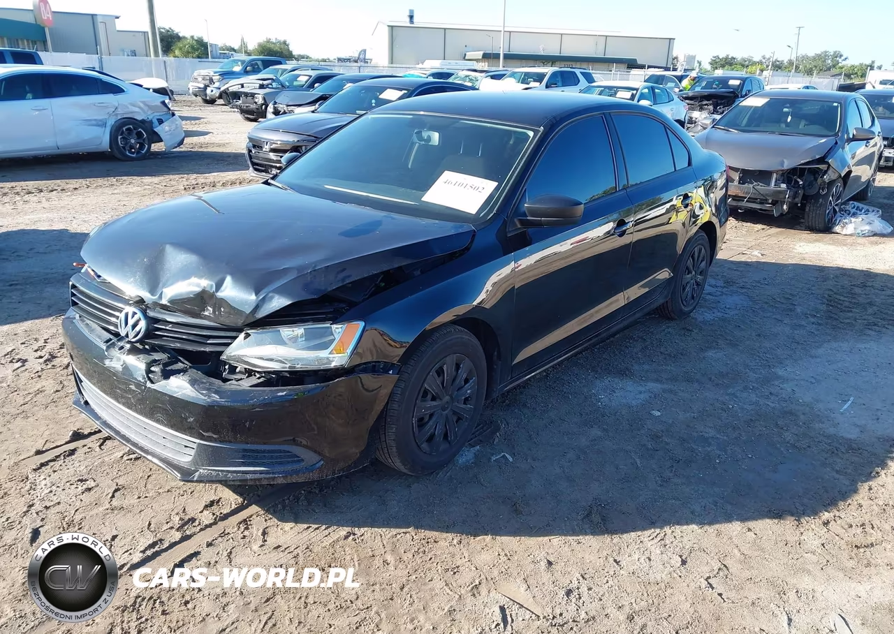 2013 Volkswagen Jetta 2.0L Base-2.0L S VIN:3VW2K7AJ3DM281276 - 2