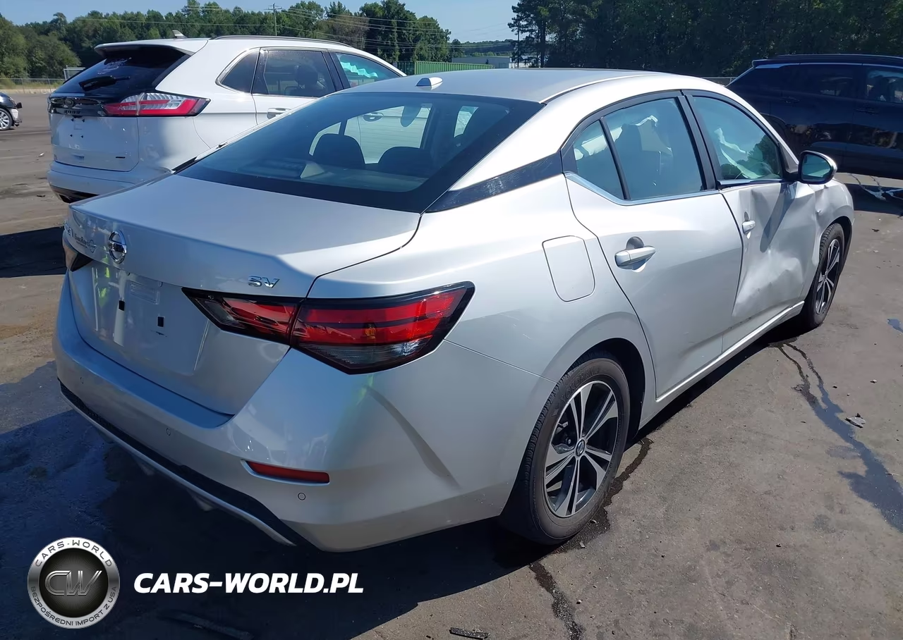 2021 Nissan Sentra Sv Xtronic Cvt VIN:3N1AB8CV5MY271350 - 4