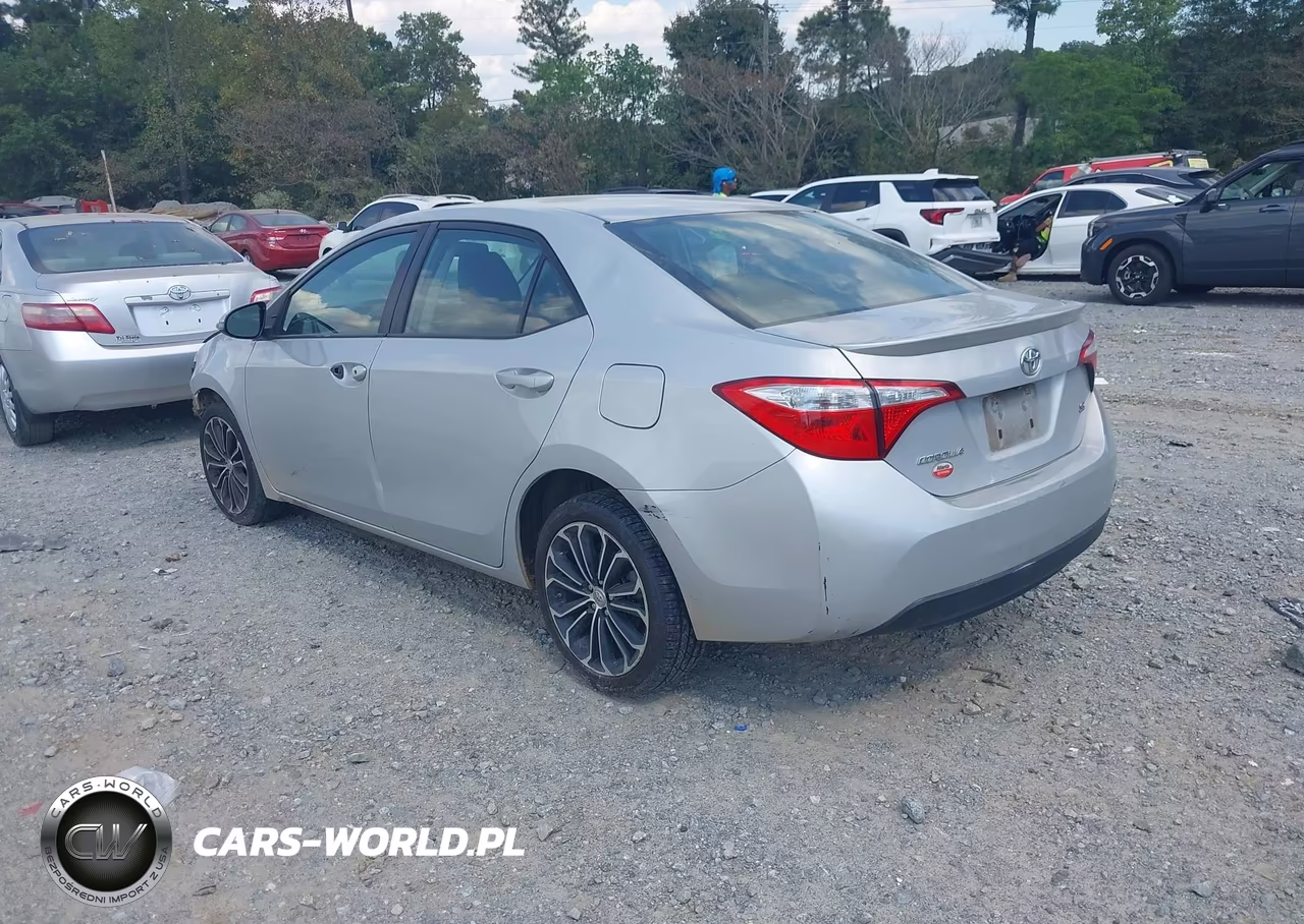 2016 Toyota Corolla S Plus VIN:2T1BURHE8GC726741 - 3