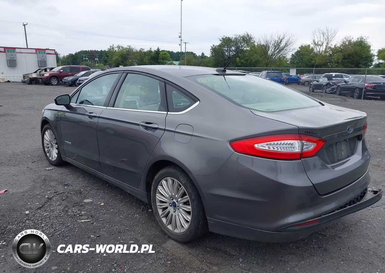 2014 Ford Fusion Hybrid Se VIN:3FA6P0LU4ER350782 - 3