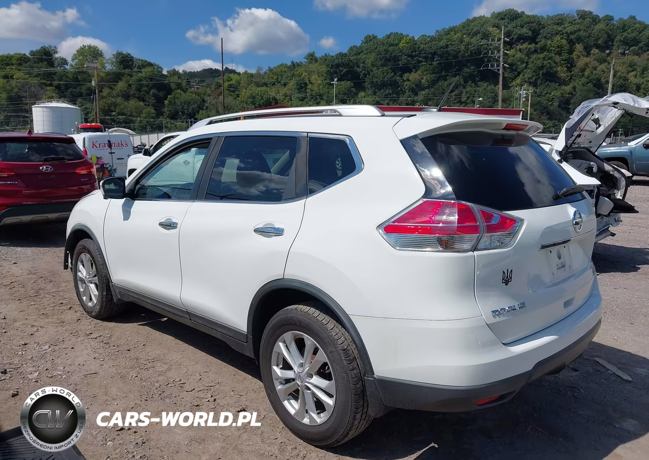 2016 Nissan Rogue Sv VIN:KNMAT2MV0GP736144 - 3