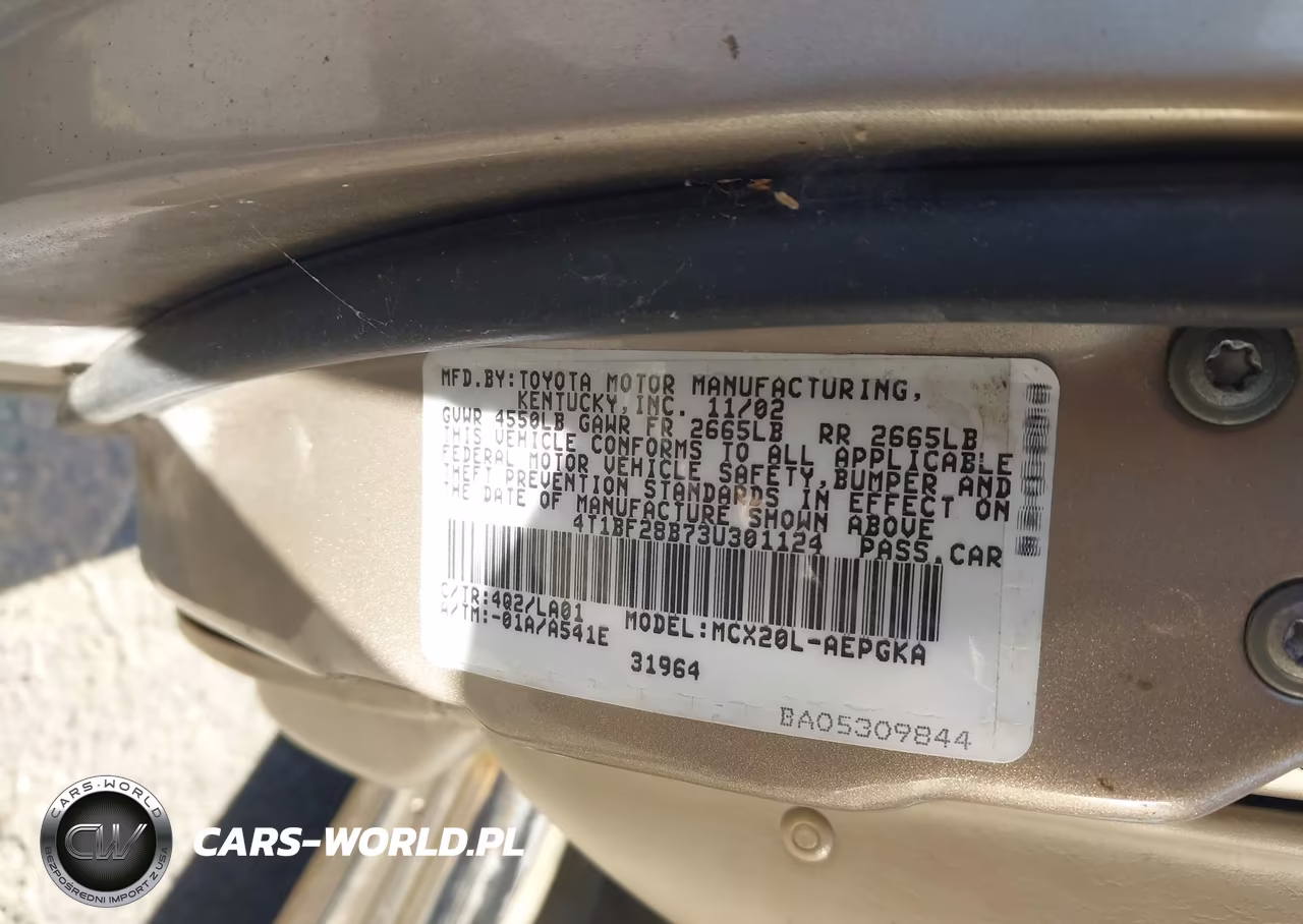 2003 Toyota Avalon Xls VIN:4T1BF28B73U301124 - 9