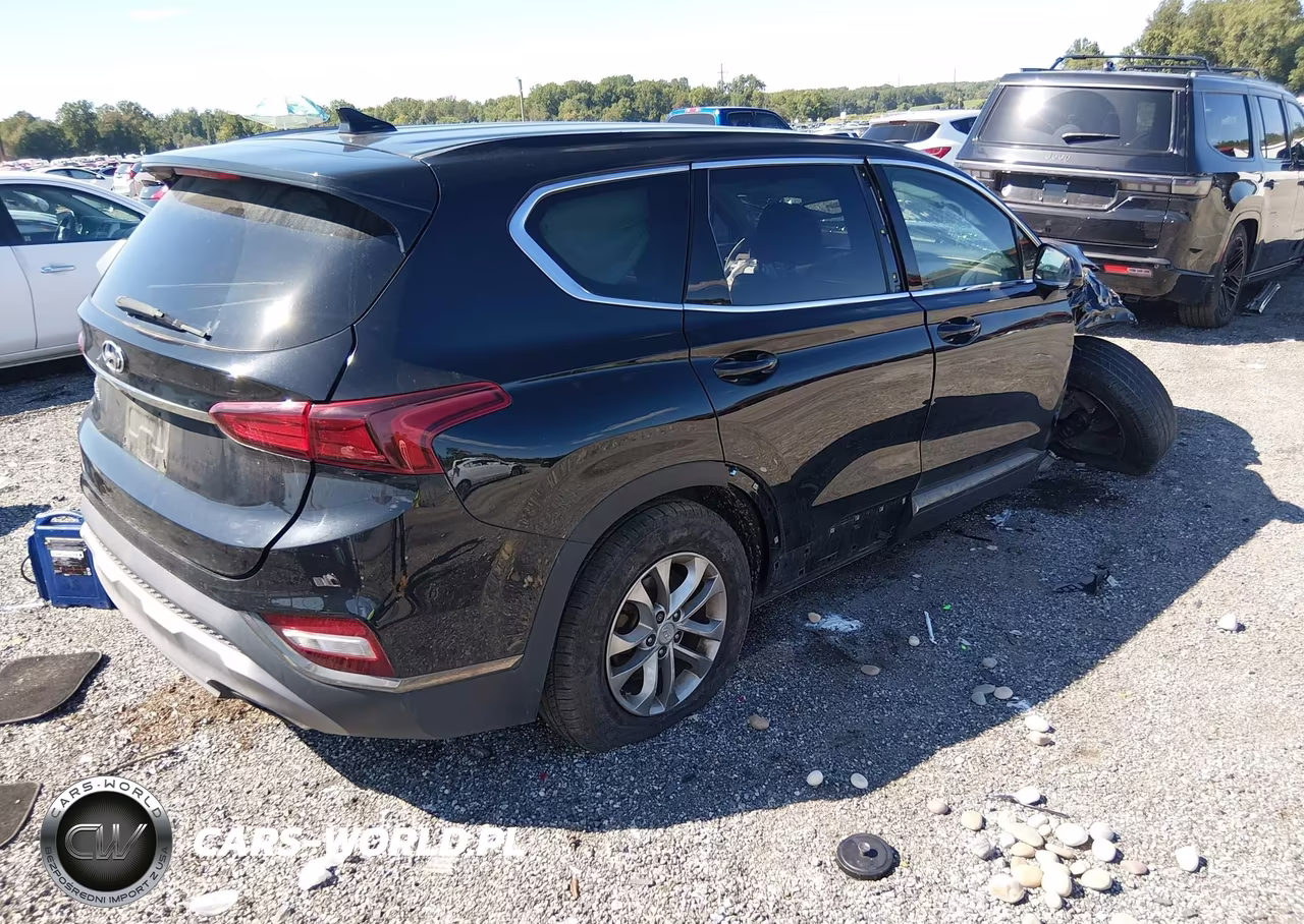 2019 Hyundai Santa Fe Sel VIN:5NMS3CADXKH044500 - 4