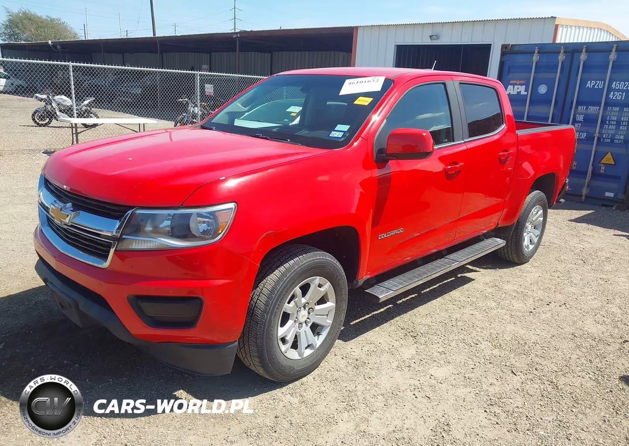 2017 Chevrolet Colorado Lt VIN:1GCGSCEA3H1150721 - 2