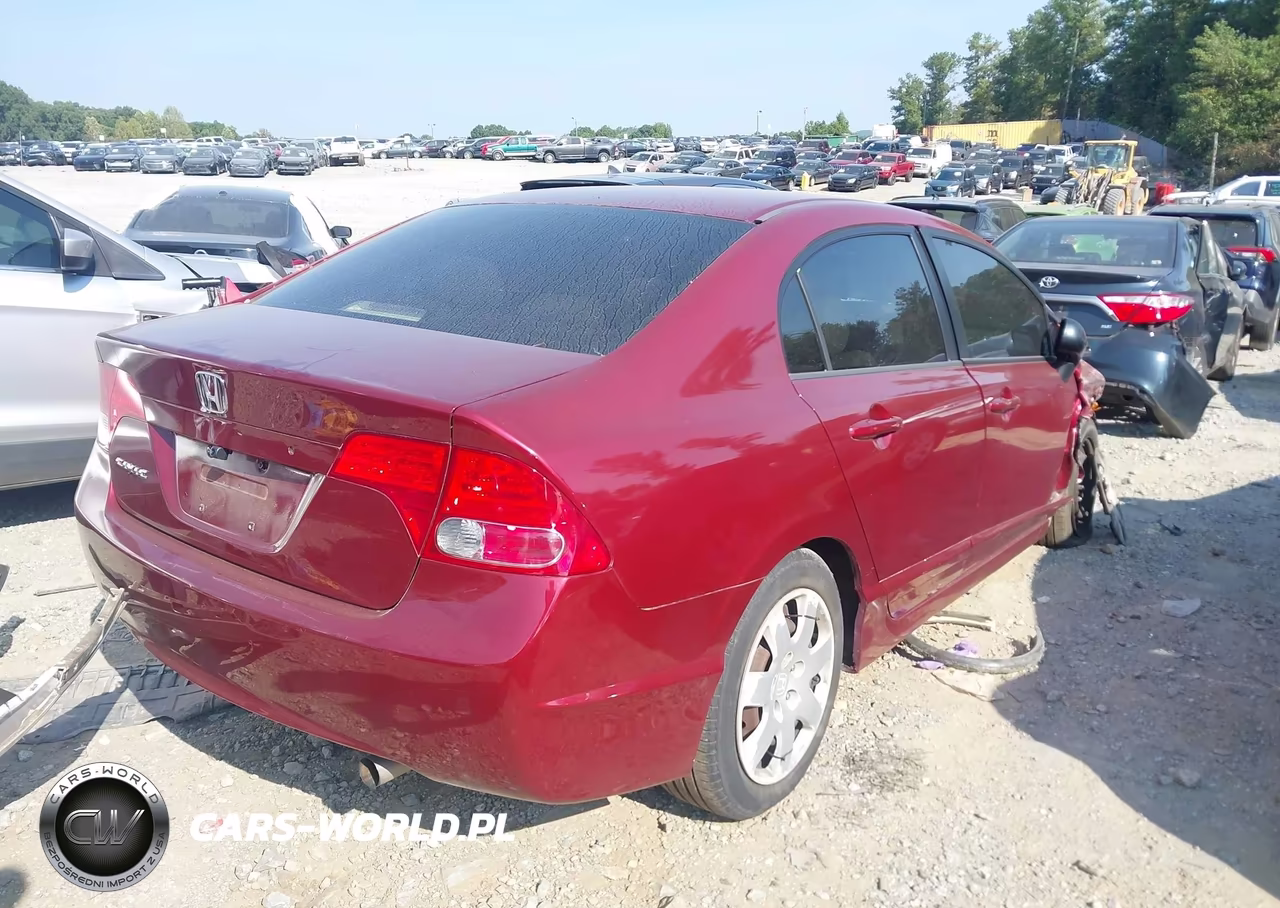 2007 Honda Civic Lx VIN:1HGFA16537L098905 - 4