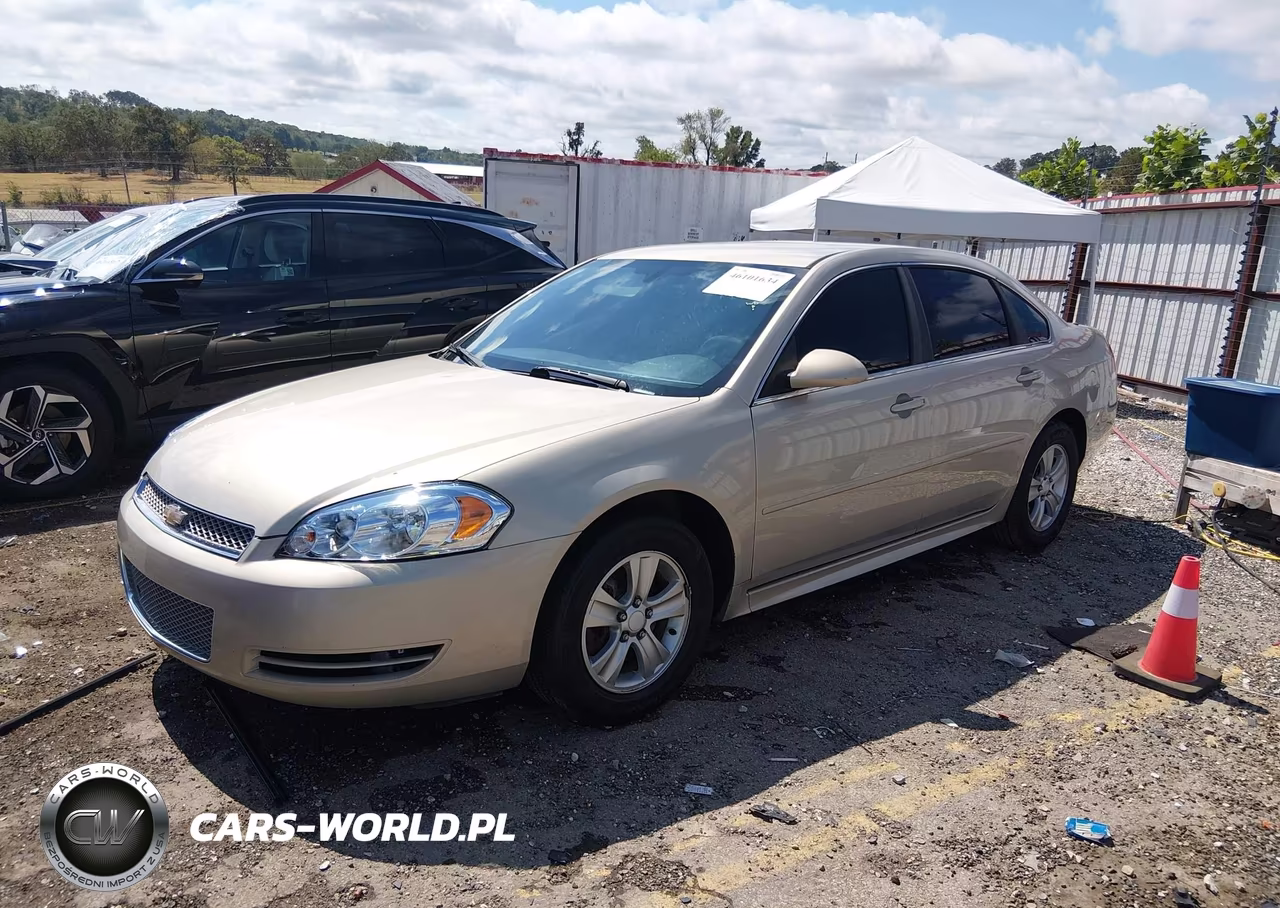 2012 Chevrolet Impala Ls VIN:2G1WF5E34C1210112 - 2