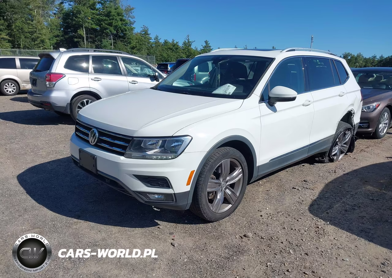 2021 Volkswagen Tiguan 2.0T Se-2.0T Se R-Line Black-2.0T Sel VIN:3VV2B7AXXMM043644 - 2