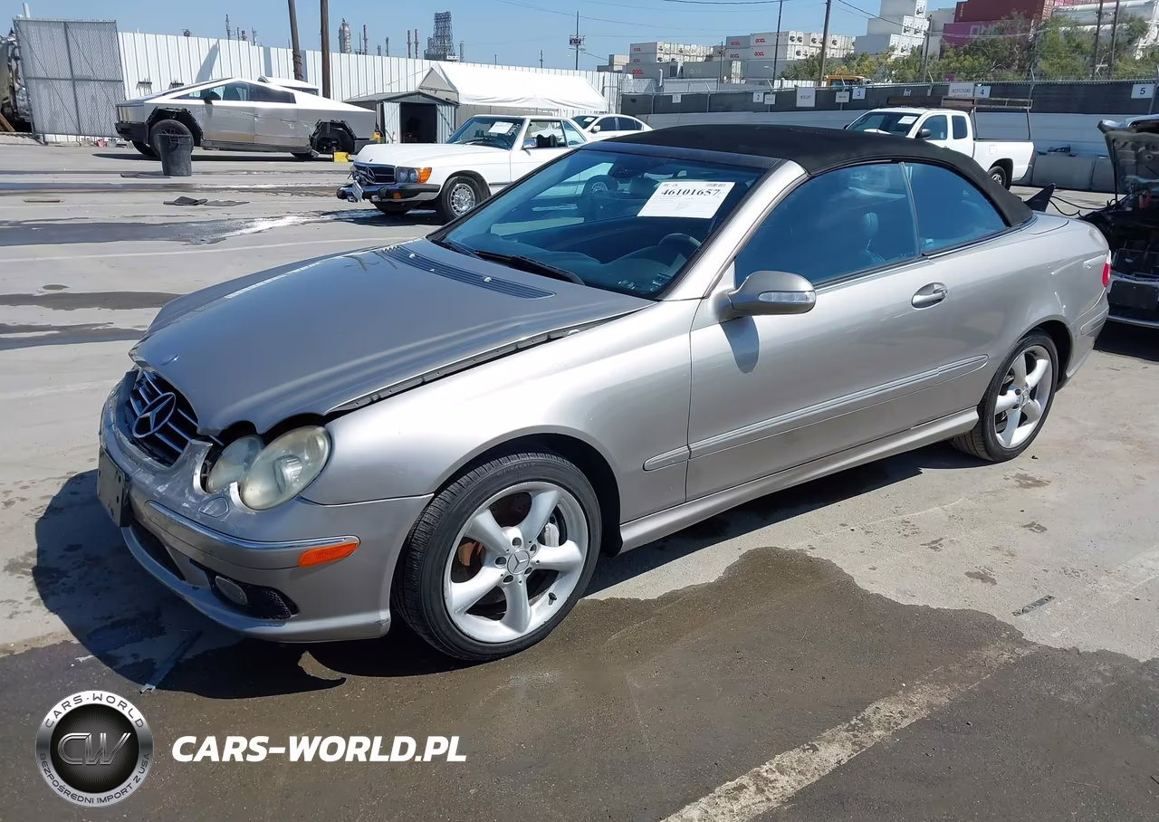 2004 Mercedes-Benz Clk 500 VIN:WDBTK75G84T027634 - 2