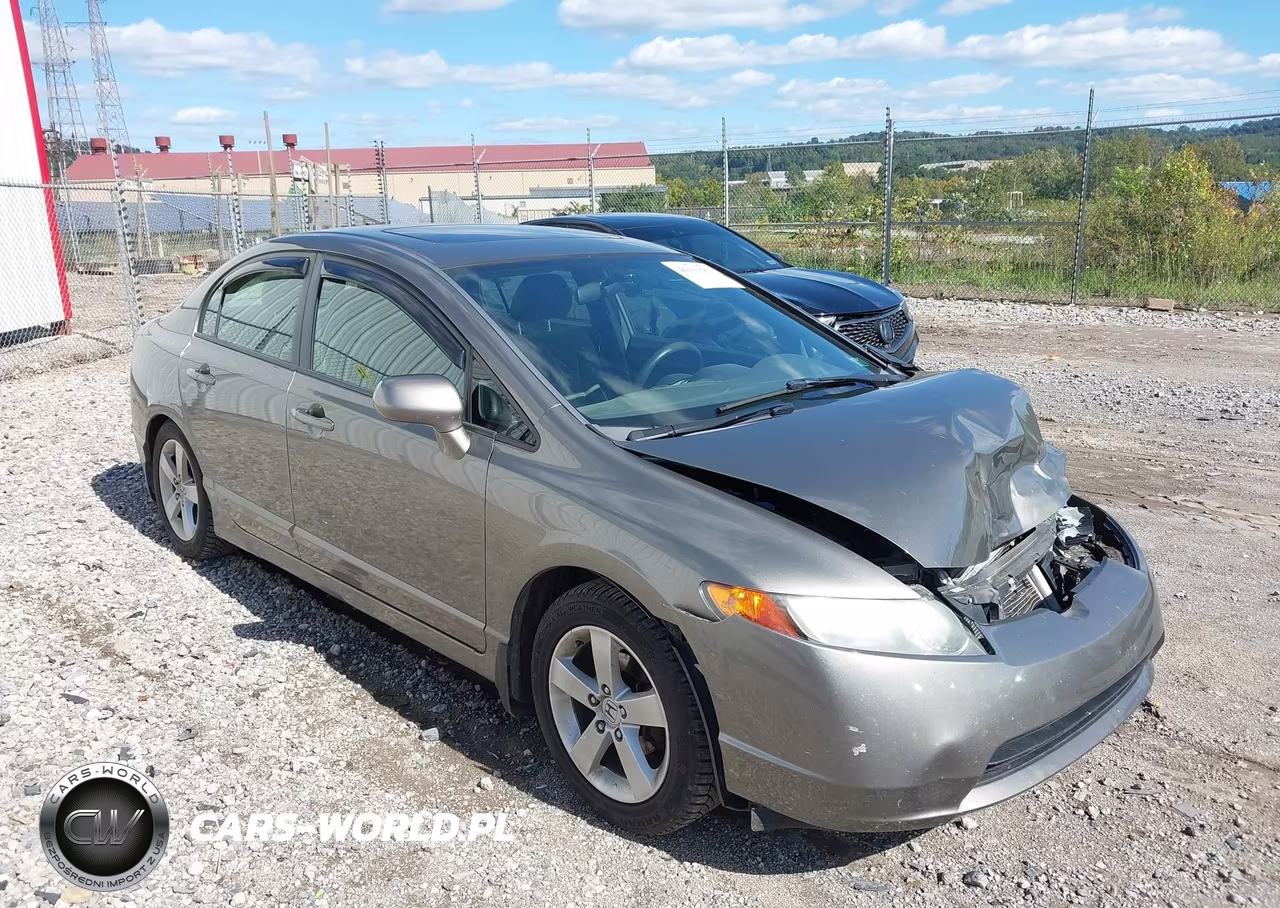 2008 Honda Civic Ex VIN:1HGFA15858L062940 - 1