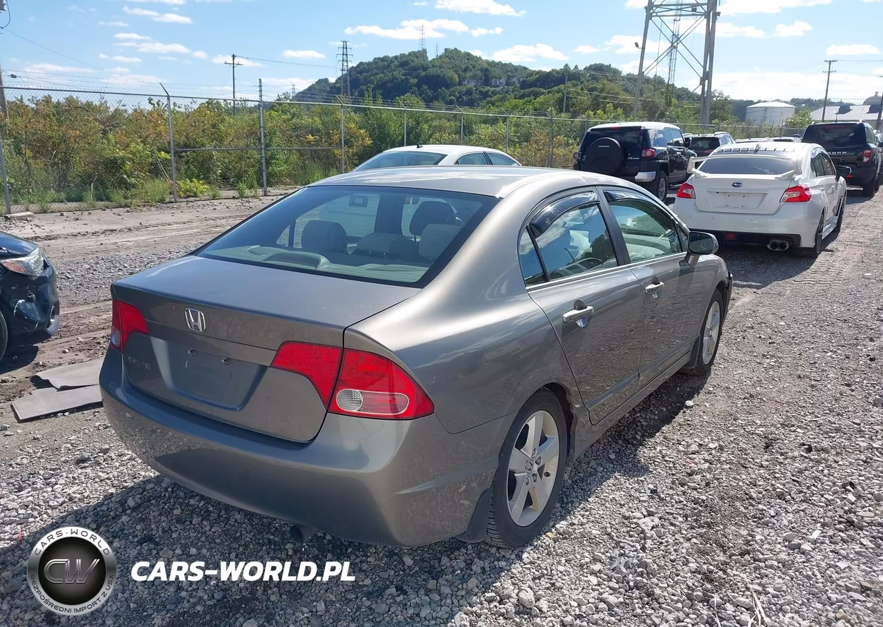 2008 Honda Civic Ex VIN:1HGFA15858L062940 - 4