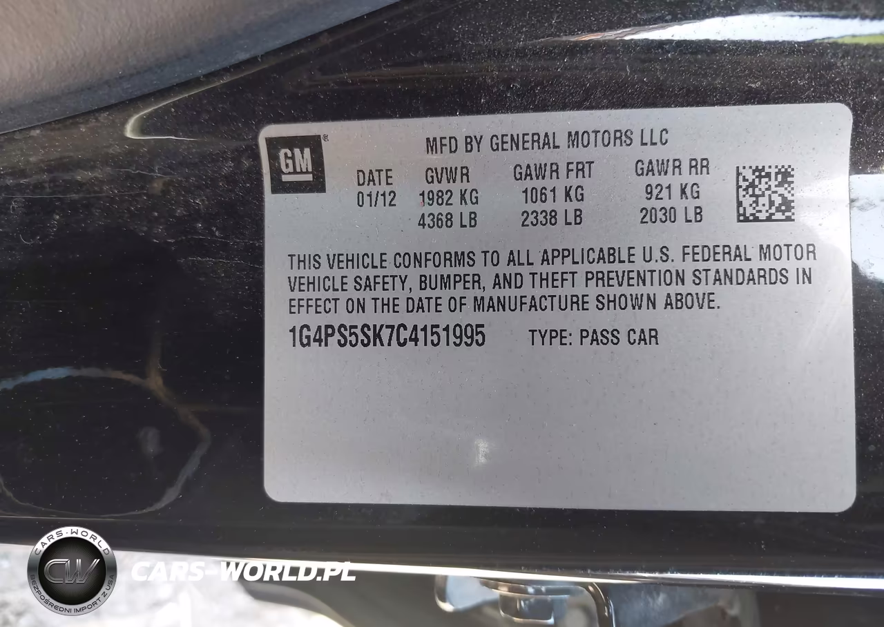2012 Buick Verano Leather Group VIN:1G4PS5SK7C4151995 - 9