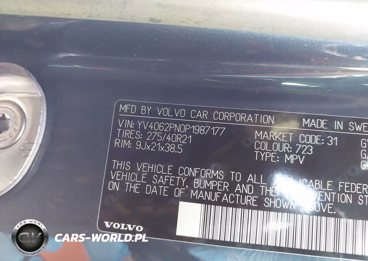 2023 Volvo Xc90 B6 Plus 7-Seater VIN:YV4062PN0P1987177 - 9