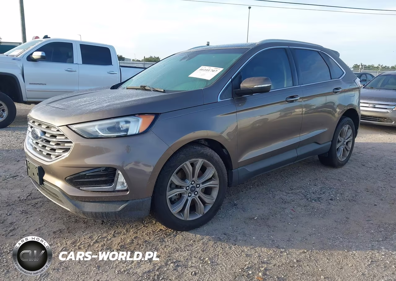 2019 Ford Edge Titanium VIN:2FMPK4K99KBB54604 - 2