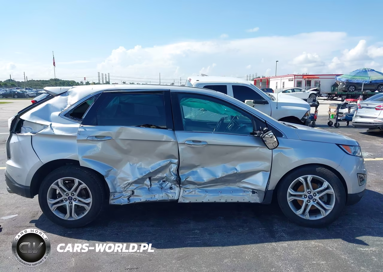 2018 Ford Edge Titanium VIN:2FMPK3K95JBB75183 - 14