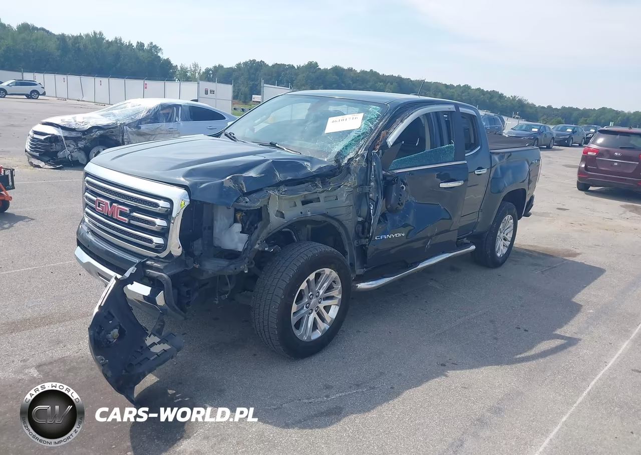 2017 GMC Canyon Slt VIN:1GTG6DEN7H1256425 - 2