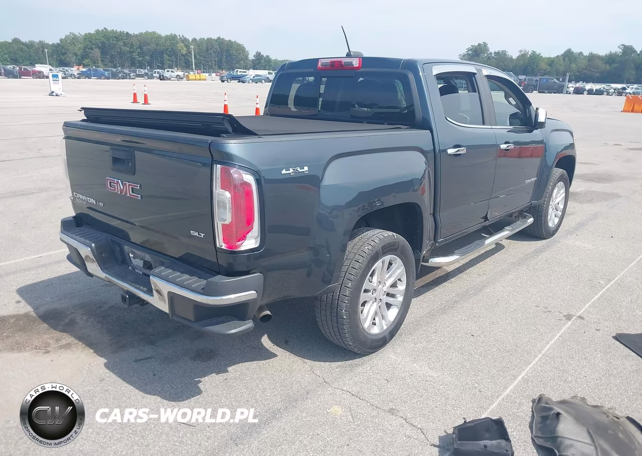 2017 GMC Canyon Slt VIN:1GTG6DEN7H1256425 - 4