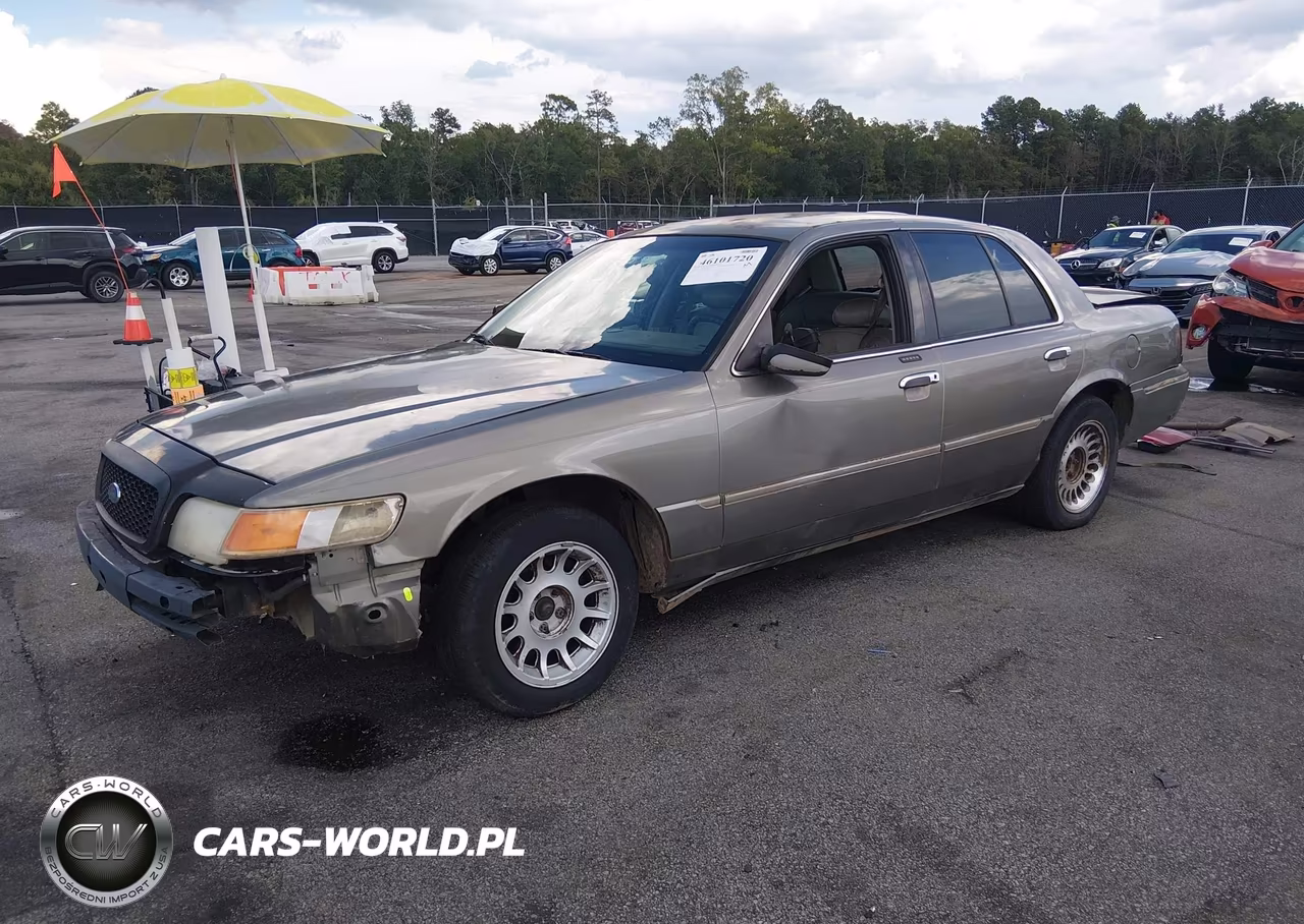 2000 Mercury Grand Marquis Ls VIN:2MEFM75W6YX728051 - 2