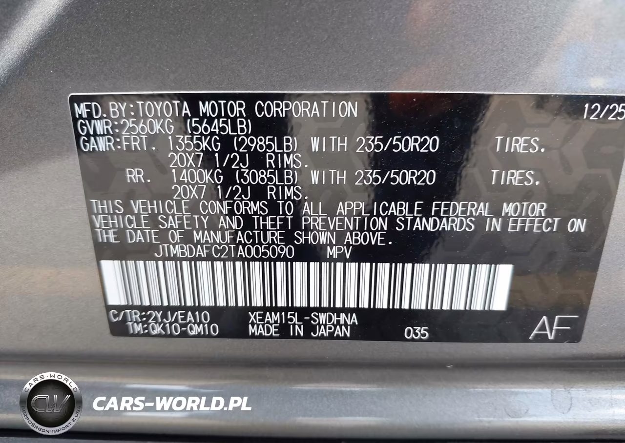 2026 Subaru Solterra Touring Xt VIN:JTMBDAFC2TA005090 - 9