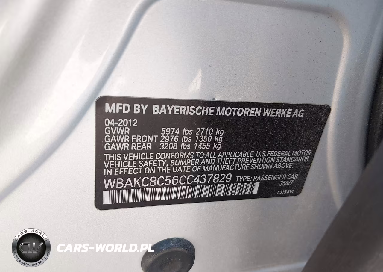 2012 BMW 750Li xDrive VIN:WBAKC8C56CC437829 - 9