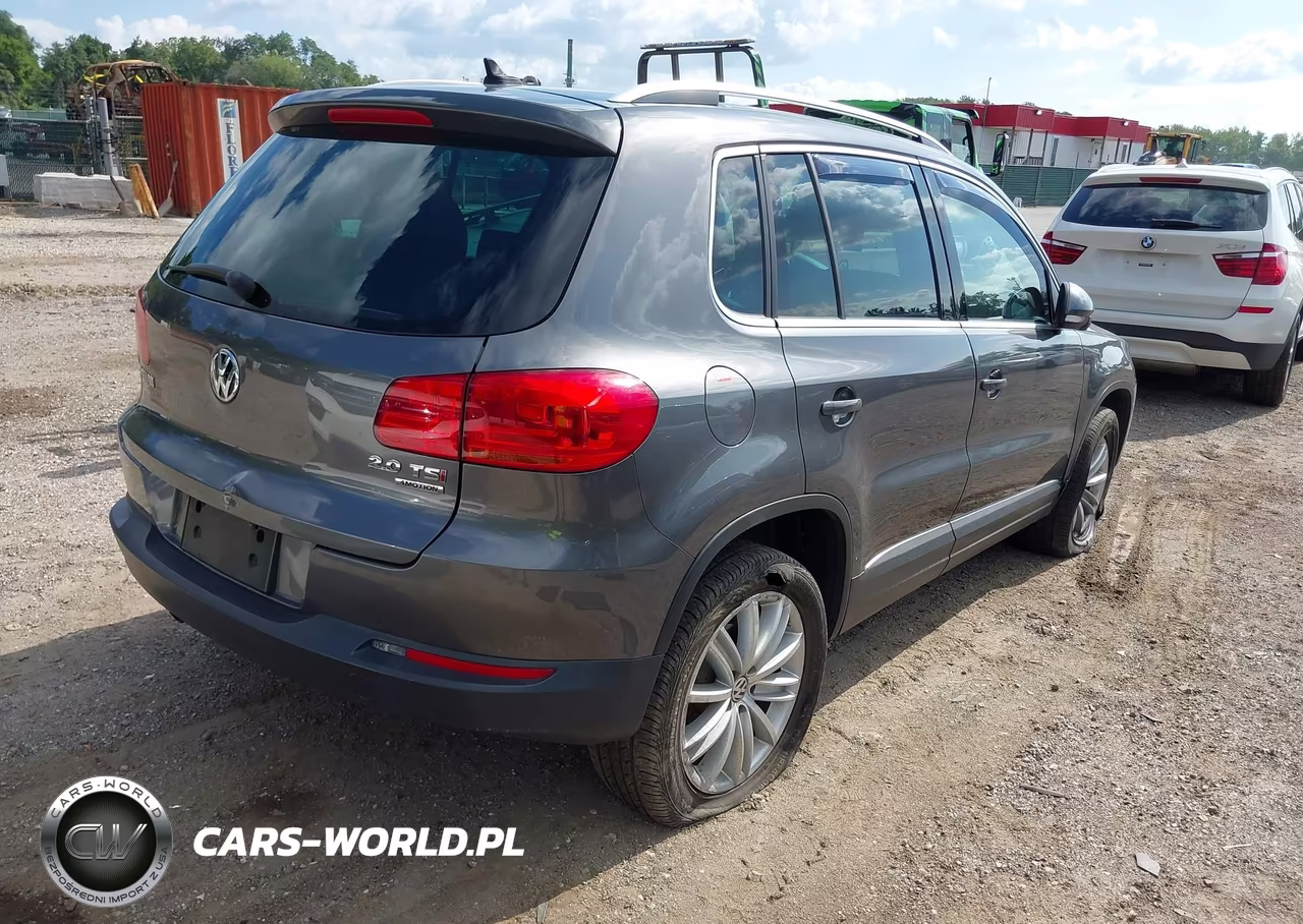 2015 Volkswagen Tiguan Sel VIN:WVGBV7AX0FW606429 - 4