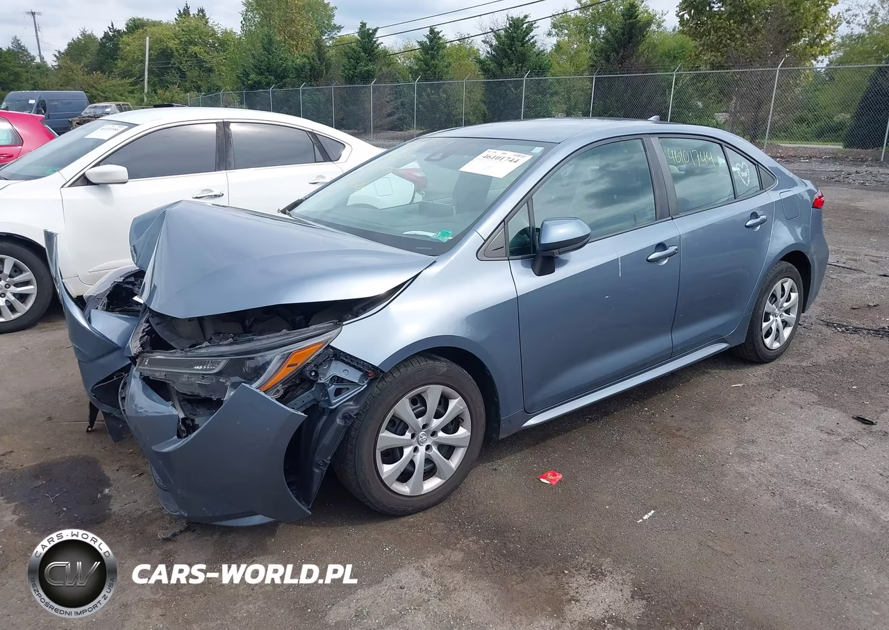 2020 Toyota Corolla Le VIN:5YFEPRAEXLP145105 - 2
