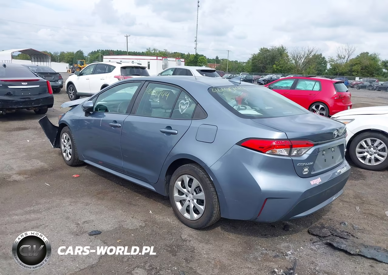 2020 Toyota Corolla Le VIN:5YFEPRAEXLP145105 - 3