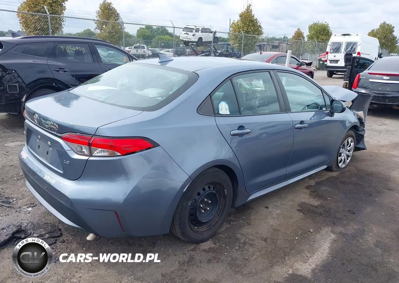 2020 Toyota Corolla Le VIN:5YFEPRAEXLP145105 - 4
