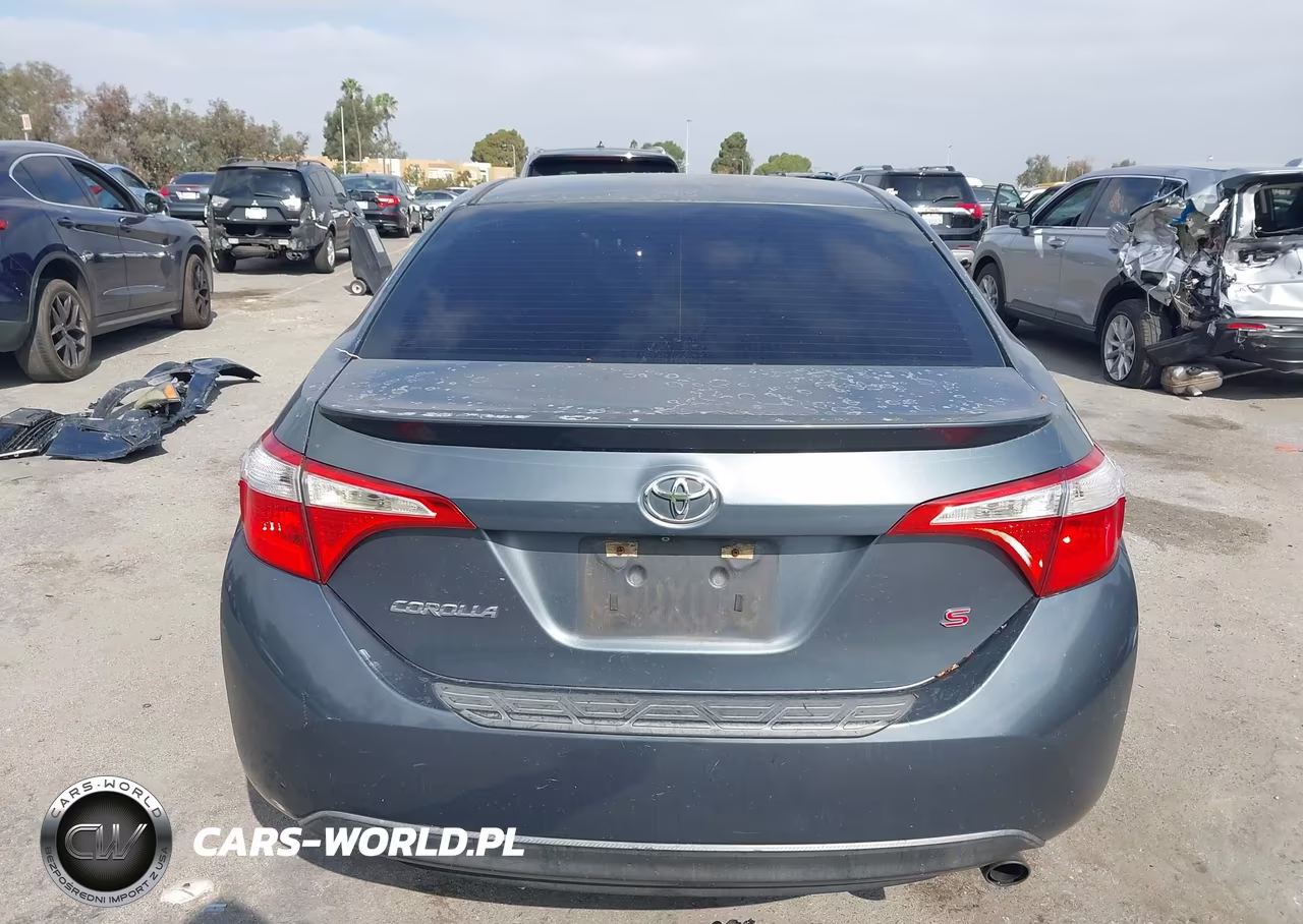 2015 Toyota Corolla S Plus VIN:5YFBURHE9FP225873 - 16