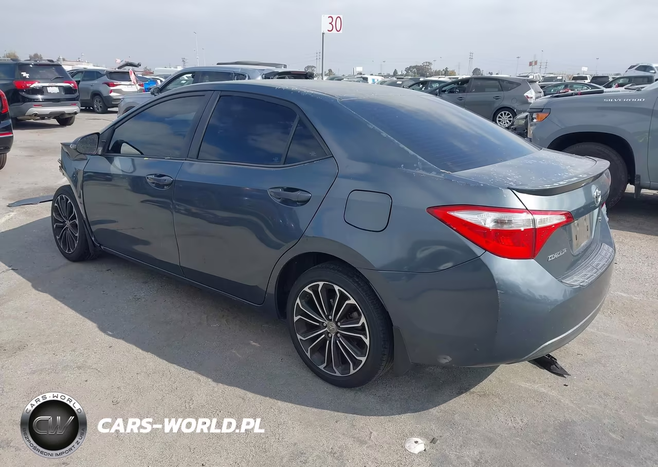 2015 Toyota Corolla S Plus VIN:5YFBURHE9FP225873 - 3