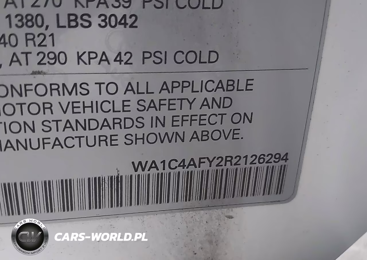2024 Audi Sq5 Prestige Tfsi Quattro Tiptronic VIN:WA1C4AFY2R2126294 - 9