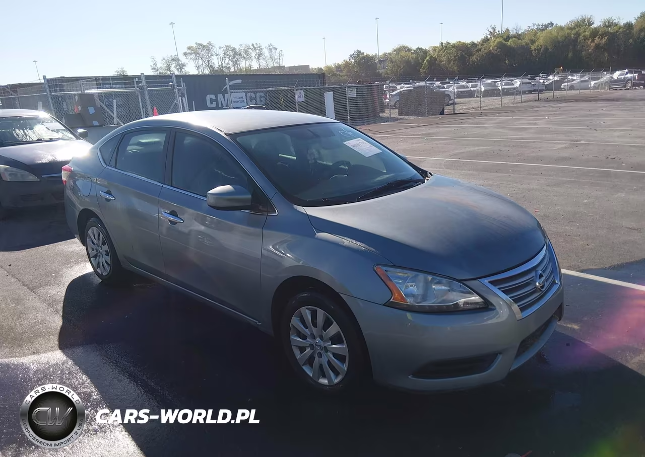 2014 Nissan Sentra Sv VIN:3N1AB7AP9EY323983 - 1