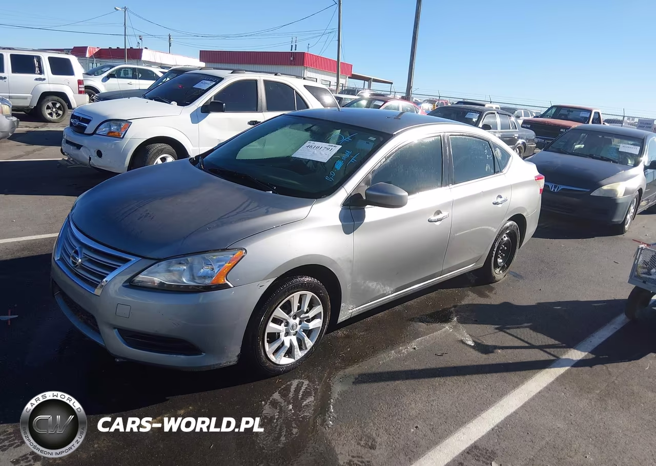 2014 Nissan Sentra Sv VIN:3N1AB7AP9EY323983 - 2