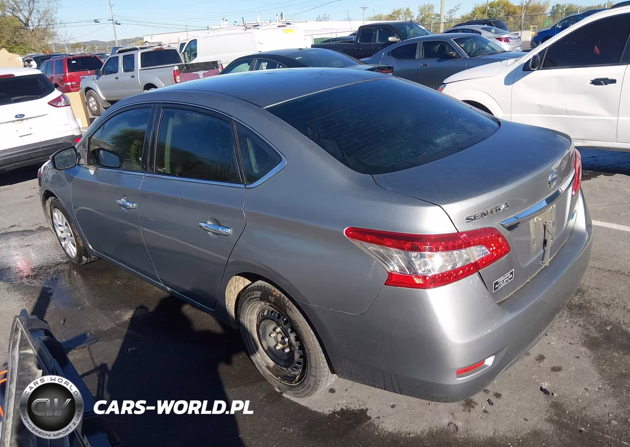2014 Nissan Sentra Sv VIN:3N1AB7AP9EY323983 - 3