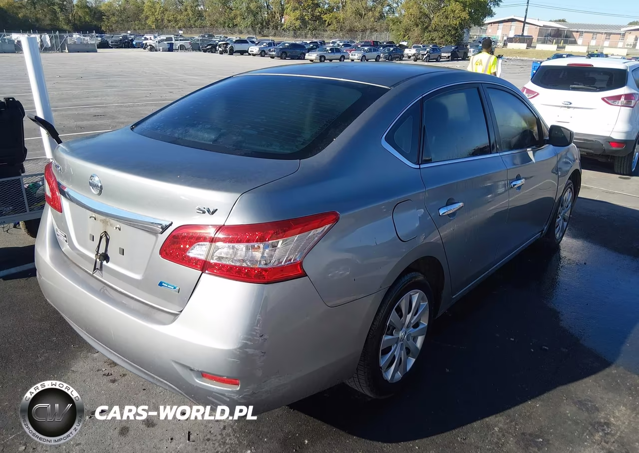 2014 Nissan Sentra Sv VIN:3N1AB7AP9EY323983 - 4