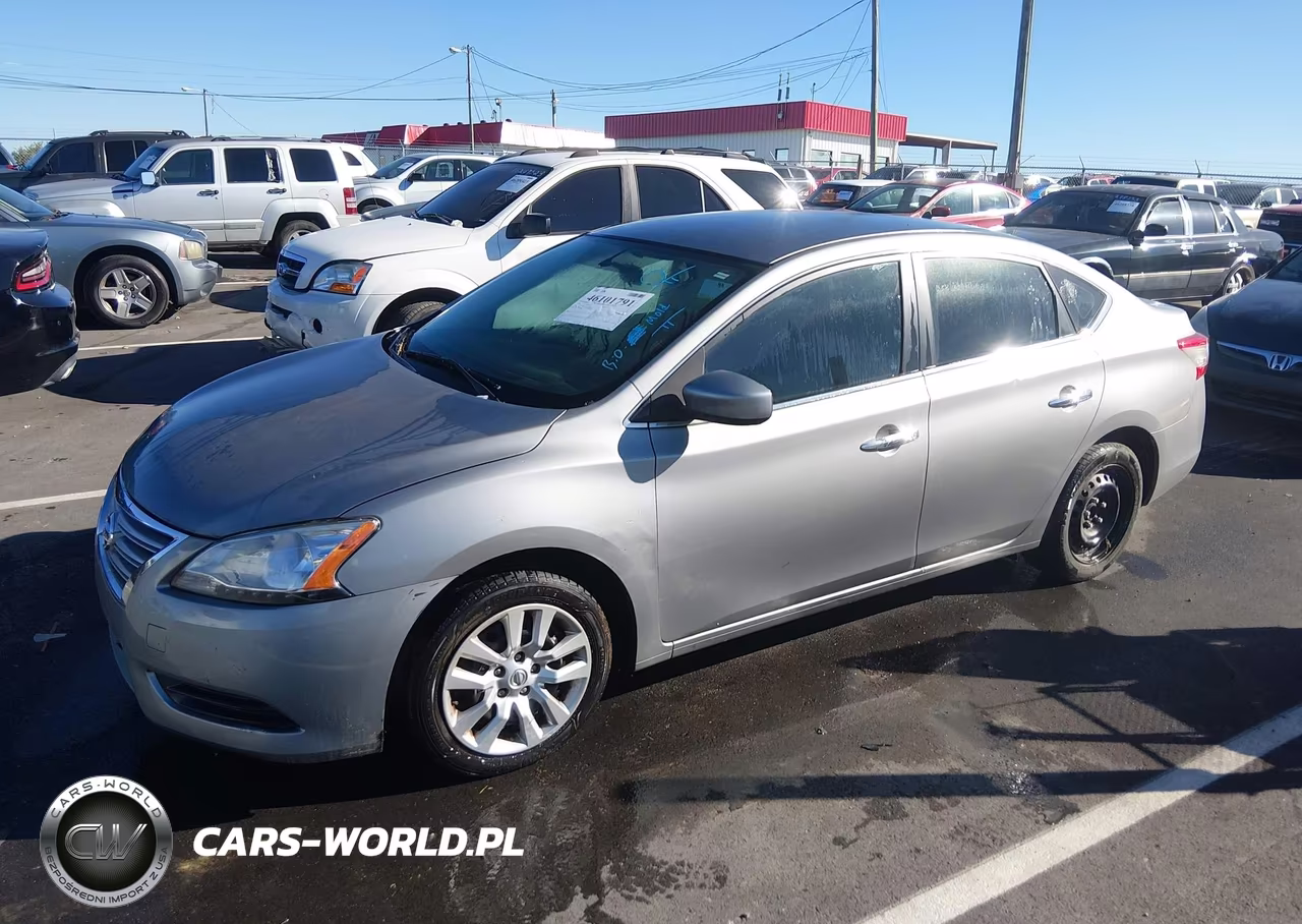 2014 Nissan Sentra Sv VIN:3N1AB7AP9EY323983 - 6
